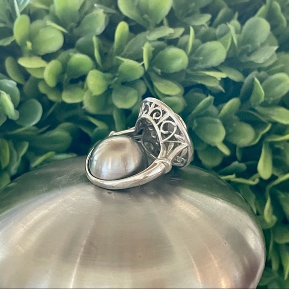 MEDA Sterling Silver CZ Ring - Picture 4 of 5